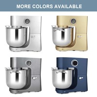 Nouvelle Batteuse sur Socle Électrique 12 Litres en Acier Inoxydable 2000W Puissante pour la Pâtisserie, la Pâte à Gâteau et le Pétrissage