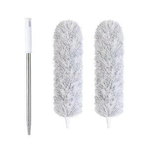 Mât d'antenne télescopique en fibre, pliable et extensible, pour le nettoyage des toiles d'araignées au plafond, usage domestique - Product Image 4