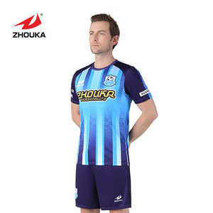Football Jersey set full sublimation football shape custom T-shirts online sublimation sport jersey new model - Product Image 1