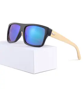Holz Bambus Sonnenbrille 2020 Männer Frauen Variation Retro Brillen Gafas de Sol polarizadas de Bambu