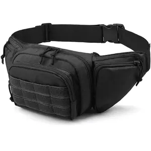 Outdoor tactical multifunctional Fanny pack Concealed Carry Pouch Bag Shooting Tactical Waist