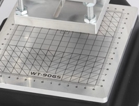 Machine de gaufrage en cuir PVC de bureau faite à la main estampage à chaud personnalisé machines de dorure 220V cuir numérique nouveau moteur boîte de vitesses