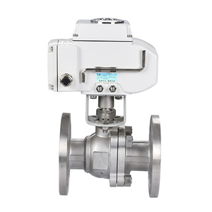 วาล์วบอลแบบหน้าแปลนหมุนได้ 90 องศา ขนาด 4-20mA ผลิตจากสแตนเลส 304/316 สำหรับสื่อที่มีแรงดันสูง เช่น น้ำ - Product Image 4