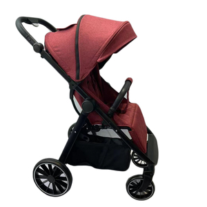 Coches para Bebés, Sistema de Viaje Ligero, Cochecito de Bebé Rosa, Marco de Acero Inoxidable, Ruedas de PU, Cochecito Plegable Reversible - Product Image 3