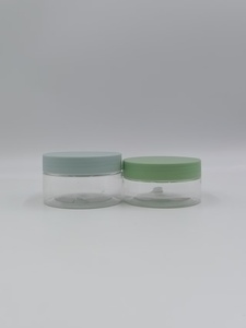 Etichette Personalizzate Contenitore in Plastica PET Trasparente da 100ml 4oz 120ml 3oz 150ml 5oz 200 <span class=keywords><strong>Grammi</strong></span> 250ml con Coperchio Colorato - Product Image 6