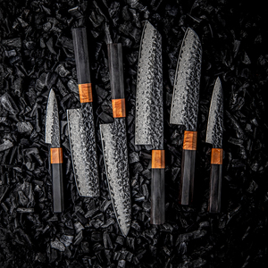 Ensemble <span class=keywords><strong>de</strong></span> couteaux <span class=keywords><strong>de</strong></span> chef professionnels <span class=keywords><strong>de</strong></span> <span class=keywords><strong>cuisine</strong></span> Grandsharp 67 couches 10cr15mov ensembles <span class=keywords><strong>de</strong></span> couteaux en acier damas manche en ébène et bois solidifié - Product Image 4