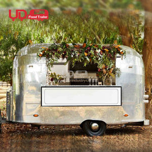 Food Truck entièrement équipé, chariot à pizza BBQ, stand à hot-<span class=keywords><strong>dogs</strong></span>, remorque de concession, cuisine mobile, remorque alimentaire en acier inoxydable à vendre - Product Image 4