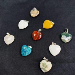 יוניסקס לב מלכיט טבעי שרשרת תליון זהב ירוק מתנה מושלמת לגברים ולנשים - Product Image 3