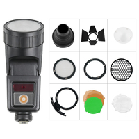 Flash Inalámbrico para Cámara, Luz de Destello, Lámpara de Flash, Apto para Cámaras Canon Eos Dslr con Pantalla LCD