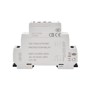 Relais de protection triphasé à trois fils 16A NEUF 250V - Product Image 3