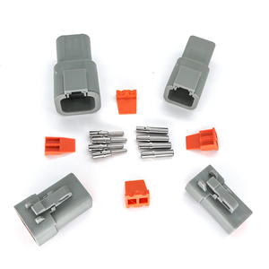Chenf dtp06 <span class=keywords><strong>plug</strong></span> de fio elétrico, conector macho e fêmea 4pin dtp, série automotiva, à prova d' água - Product Image 1