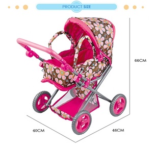 Passeggino Fei Li Best Seller nel Negozio Online, Passeggino <span class=keywords><strong>per</strong></span> Bambole con Culla e Manico Regolabile, <span class=keywords><strong>Giocattoli</strong></span> <span class=keywords><strong>per</strong></span> Bambine - Product Image 6