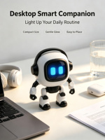 Robot AI da Tavolo ESP32-S3 con Doppio Microfono, Schermo IPS da 1,54" 240x240, Luce RGB, Multilingue, Chat AI su Cloud