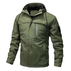Blouson Bomber Homme Hiver Automne 6 Couleurs, Coupe-Vent, Imperméable, Respirant, Chaud, avec Poches, pour Activités de Plein Air, Camouflage, à Capuche, Vente en Gros - Product Image 4