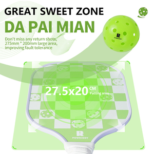 Usapa Approved Honeycomb Core Custom Fiberglas Thermo geformte Günstige Pickle Ball Pickel ball Pickle ball Schläger Paddel OEM - Product Image 4