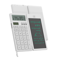 Tablette d'écriture LCD portable Newyes personnalisée de 6,5 pouces avec calculatrice intégrée pour le bureau et l'école