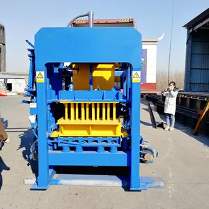 Factory Direct Maschinen lieferanten Ghana Hydraulic Block Brick Making Machine Beton mit hoher Qualität 5-15