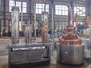 Still de pot entièrement en cuivre 100L 500L 1000L 3000L Still Scottish <span class=keywords><strong>Malt</strong></span> Whiskey Pot Still Whisky Still - Product Image 5