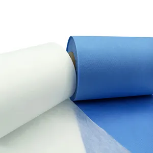 Fabriekslevering 100% Pp Hoge Kwaliteit Blauw Gesponnen Niet-Geweven Stof Pp Spunbond Niet-Geweven Stof