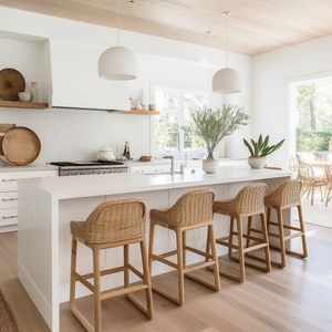 GIVANSSIE Ensemble complet d'armoires de cuisine en bois Petit meuble mural avec évier rabattable <span class=keywords><strong>Concept</strong></span> ouvert Design Made in Turkey - Product Image 4