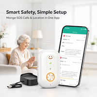 Dispositif de suivi GPS portable L32 pour personnes âgées, SOS à une touche, longue autonomie, positionnement en temps réel, pendentif