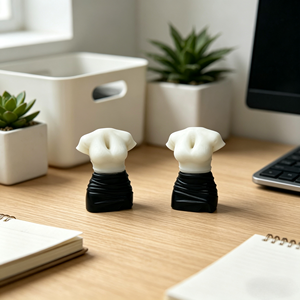 Vente <span class=keywords><strong>en</strong></span> gros de sculptures de corps <span class=keywords><strong>en</strong></span> obsidienne et <span class=keywords><strong>jade</strong></span> blanc de style moderne de 8-9 cm pour la décoration de bureau à domicile et les cadeaux de vacances - Product Image 4