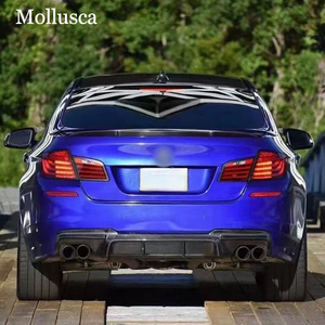 ลิ้นกันชนหลังคาร์บอนไฟเบอร์ทรง M5 สำหรับรถยนต์ BMW ซีรีส์ 5 F10/F10 M5 ปี 2010-2016 - Product Image 6