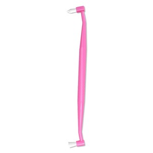 Brosse à dents orthodontique à tête unique, double tête, poils souples, pour nettoyage interdentaire des appareils dentaires - Product Image 3