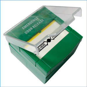 مع غطاء قابل لإعادة الضبط إطلاق أخضر للطوارئ 1 عمود 2 عمود نظام باب سهل التركيب شعار خدمة EDM om - Product Image 2