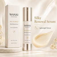 Sérum pour le visage anti-âge à la rétinol microencapsulé WANXI SIGNATURE AGE SCIENCE, sérum régénérant anti-rides, OEM ODM OBM, étiquette privée