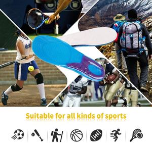 Fasciite plantaire de sport de qualité supérieure talon éperon <span class=keywords><strong>semelles</strong></span> en Gel de Silicone soutien de la voûte plantaire orthopédique <span class=keywords><strong>semelles</strong></span> de course pour chaussures - Product Image 6