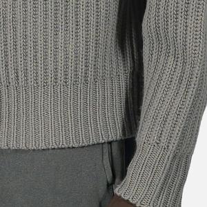 Venta al por mayor OEM personalizado Casual de punto de los hombres cárdigan de lana suéter abrigo de algodón. - Product Image 5