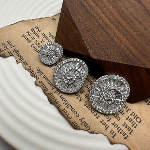 Chất Lượng Cao Sang Trọng Rhinestone Zircon Trang Trí Nút Nhựa Chân Nút Cho Áo Khoác May May Kim Loại Nút Cho - Product Image 3