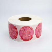 Etiquetas Personalizadas en Rollo, Hojas de Etiquetas para Especias, Logotipo de Wockhardt, Etiquetas de Vinilo para Brillo Labial