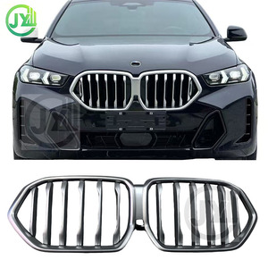 Nuevo para X6 G06 F96: Rejilla de carbono negro y refuerzo de parachoques atornillable, pieza de repuesto de alta calidad - Product Image 1