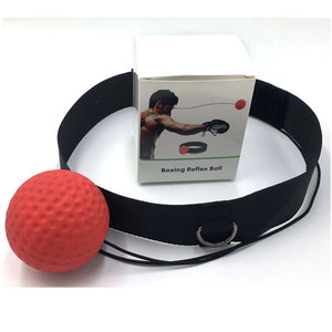 Gimnasio reflejo PU espuma bolas <span class=keywords><strong>de</strong></span> velocidad <span class=keywords><strong>de</strong></span> <span class=keywords><strong>boxeo</strong></span> bolas con diadema - Product Image 1