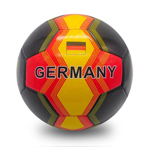 Ballon de football de marque, nouveau style, toucher doux, en mousse PVC, cousu à la machine, design drapeau Allemagne 2026 - Product Image 1