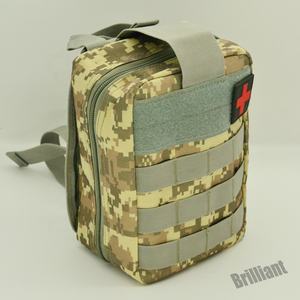Bolsa de botiquín de primeros auxilios, botiquín de primeros auxilios de supervivencia para acampar al aire libre con suministros médicos de emergencia esenciales - Product Image 3