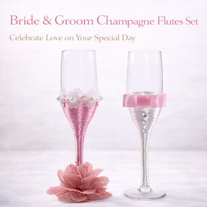 Copas de <span class=keywords><strong>Vino</strong></span> para Novios al por Mayor, Copas de Champán Occidentales de Tallo Alto para Tiendas de Artículos para Bodas - Product Image 2