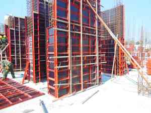 Encofrado de Pared, Paneles de Encofrado de Columnas, Estructura de Acero para Construcción, Contrachapado de Abedul, Calidad Estándar Europea - Product Image 1