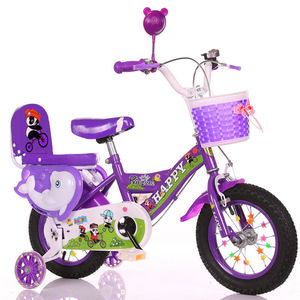 Bicicleta Infantil de Pedales Ordinarios con Ruedas de Entrenamiento Anchas de Acero de Color Personalizado, 12''-20'', para Niños de 2 a 12 Años, NS-528 - Product Image 5