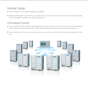 เครื่องทำน้ำอุ่นแบบปั๊มความร้อนประสิทธิภาพสูง ควบคุมผ่าน WiFi จากโรงงานโดยตรง รับผลิตแบบ OEM เครื่องทำน้ำอุ่นแบบปั๊มความร้อนสำหรับอาบน้ำ - Product Image 6