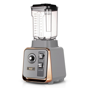 Licuadora Eléctrica RAF de 1200w y 28000 RPM con 6 Cuchillas, Jarra de Plástico de 2L, Licuadora con Motor de Alta Velocidad para Smoothies y Jugos - Product Image 2