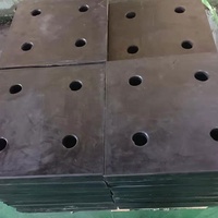 Coussinet de roulement en caoutchouc Isolation des vibrations Bloc d'amortissement en caoutchouc pour pont