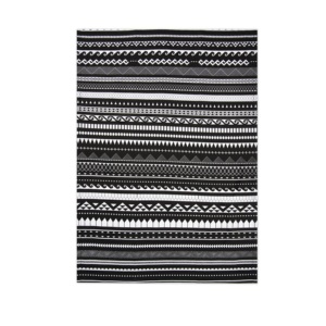 Excelsa Etnico Cotton Tea <b>Towel</b> 50x70 Cm Black <b>White</b> Geometric Pattern Kitchen <b>Towel</b> - Product Image 1