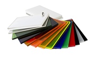 Disque acrylique vierge découpé au laser personnalisé FYTY S-105, épaisseur 2-3 mm, découpé sur mesure, rond transparent, deux trous, pour bricolage