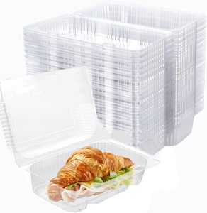 Eco-Friendly Fresh Fruit Storage <b>Container</b> Clear Disposable <b>Plastic</b> <b>Food</b> Grade Packaging Box for Strawberry - Product Image 1
