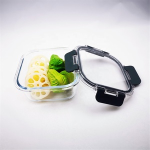 La calidad de los productos chinos niños almuerzo caja de almacenamiento de alimentos contenedores de vidrio con tapa de PP - Product Image 3