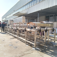 Tofu soyeux automatique à haute productivité faisant la machine équipement de production de caillé de haricot à usage commercial ligne de traitement de tofu spongieux