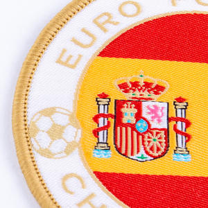 Patchs brodés en feutre écologiques personnalisés à <span class=keywords><strong>coudre</strong></span> pour vêtements, t-shirts et chapeaux pour enfants, collection 2025 - Product Image 3